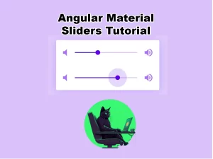 Angular Material Sliders