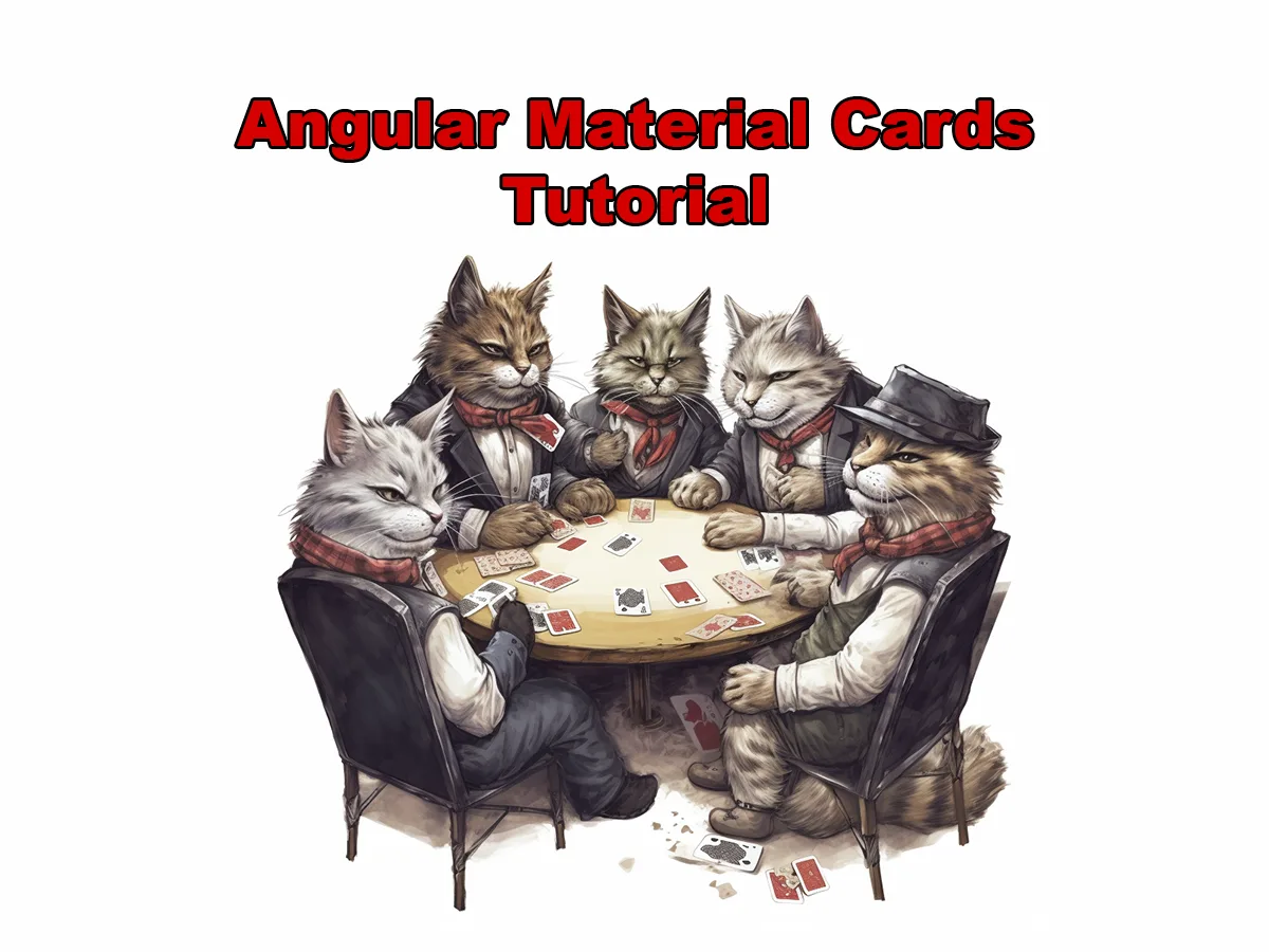 Angular Material Cards Tutorial