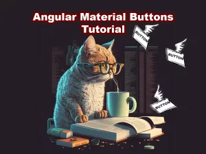 angular material buttons