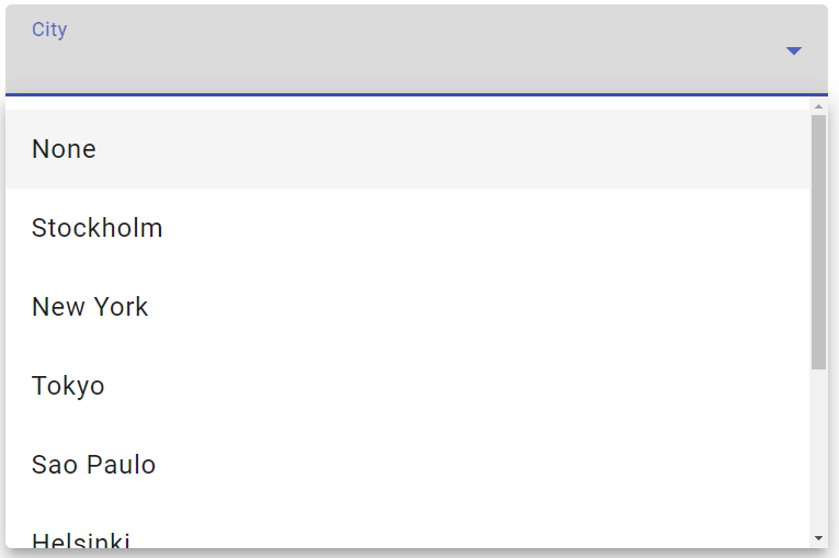 Angular Material MatFormField adding more data to our dropdown