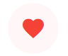 angular material icon button with a heart