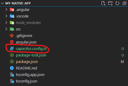 setup angular capacitor and generate capacitor config file