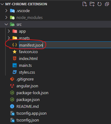 creating your chrome extension manifest file